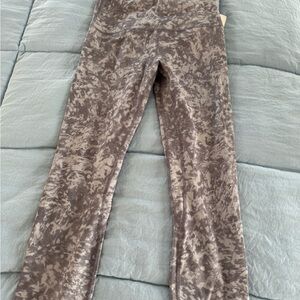 lululemon Align Purple and Gray Patterned Leggings